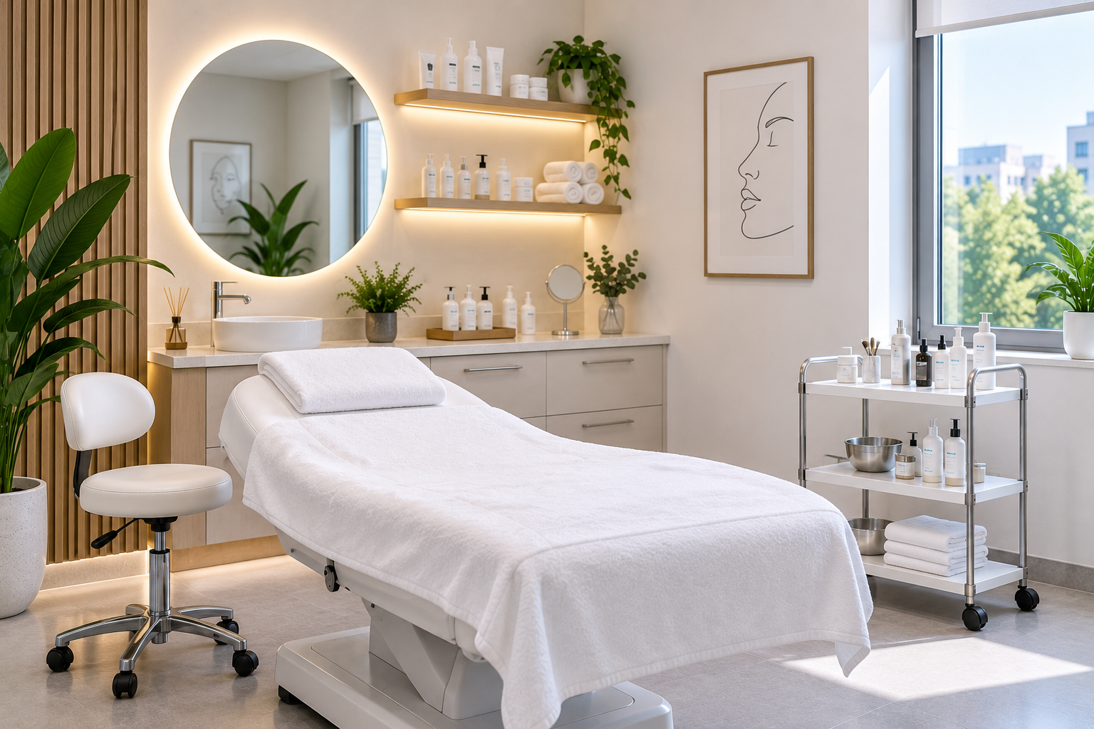 Sala de estética para autorización sanitaria SEREMI