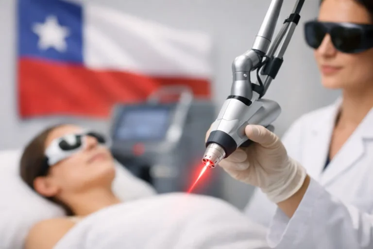 Autorización sanitaria para usar láser en Chile